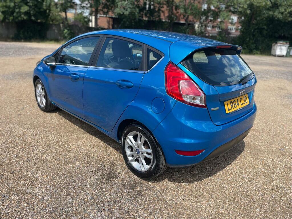Ford Fiesta 1.0T Ecoboost Zetec Euro 5 S S LR64CJO Blue #4