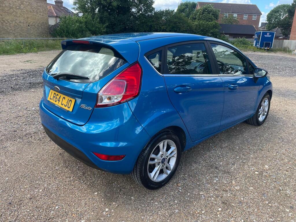 Ford Fiesta 1.0T Ecoboost Zetec Euro 5 S S LR64CJO Blue #5