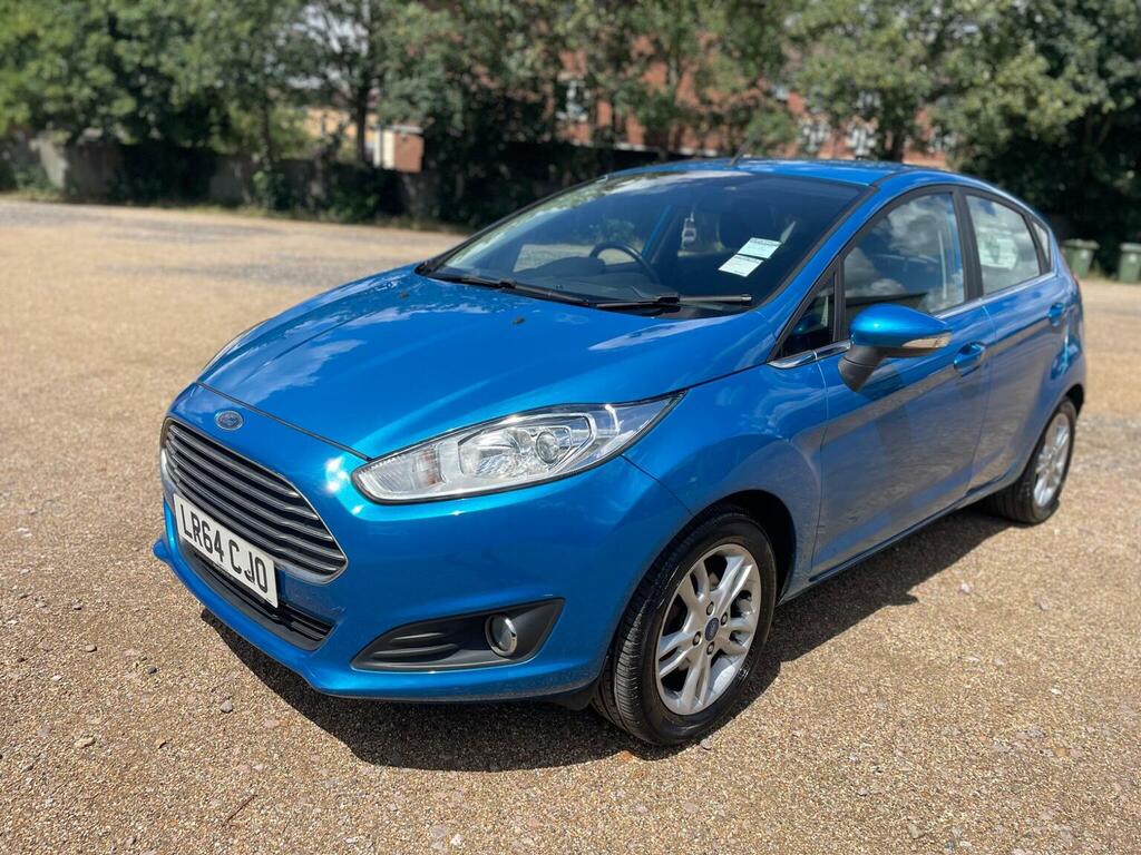 Ford Fiesta 1.0T Ecoboost Zetec Euro 5 S S LR64CJO Blue #3