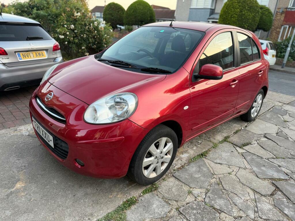 Nissan Micra 1.2 12V Acenta Cvt Euro 5 Red