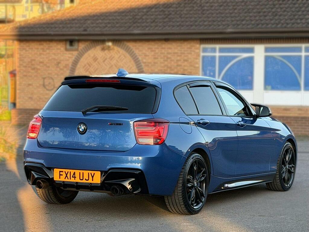 BMW 1 Series Hatchback 3.0 M135i Euro 6 Ss 201414 FX14UJY Blue #4