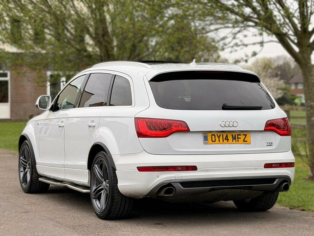 Audi Q7 Suv 3.0 Tdi V6 S Line Plus Tiptronic Quattro Euro OY14MFZ White #4