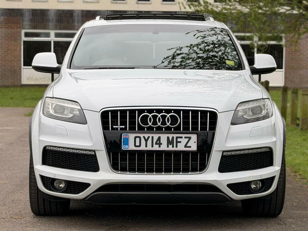 Audi Q7 Suv 3.0 Tdi V6 S Line Plus Tiptronic Quattro Euro OY14MFZ White #2