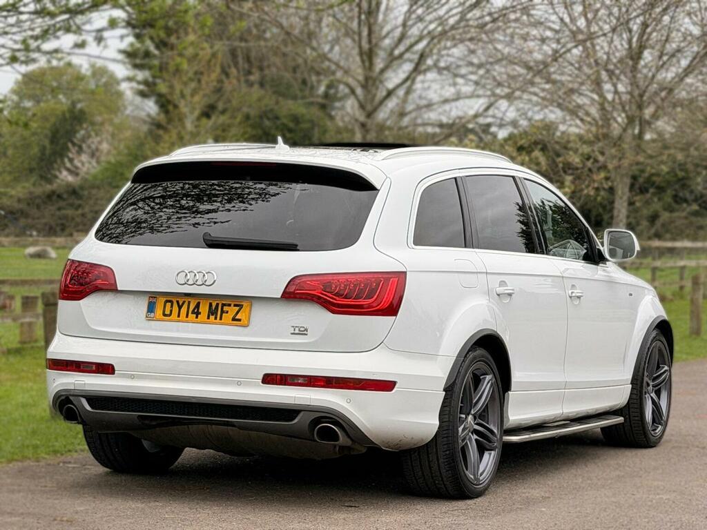 Audi Q7 Suv 3.0 Tdi V6 S Line Plus Tiptronic Quattro Euro OY14MFZ White #6