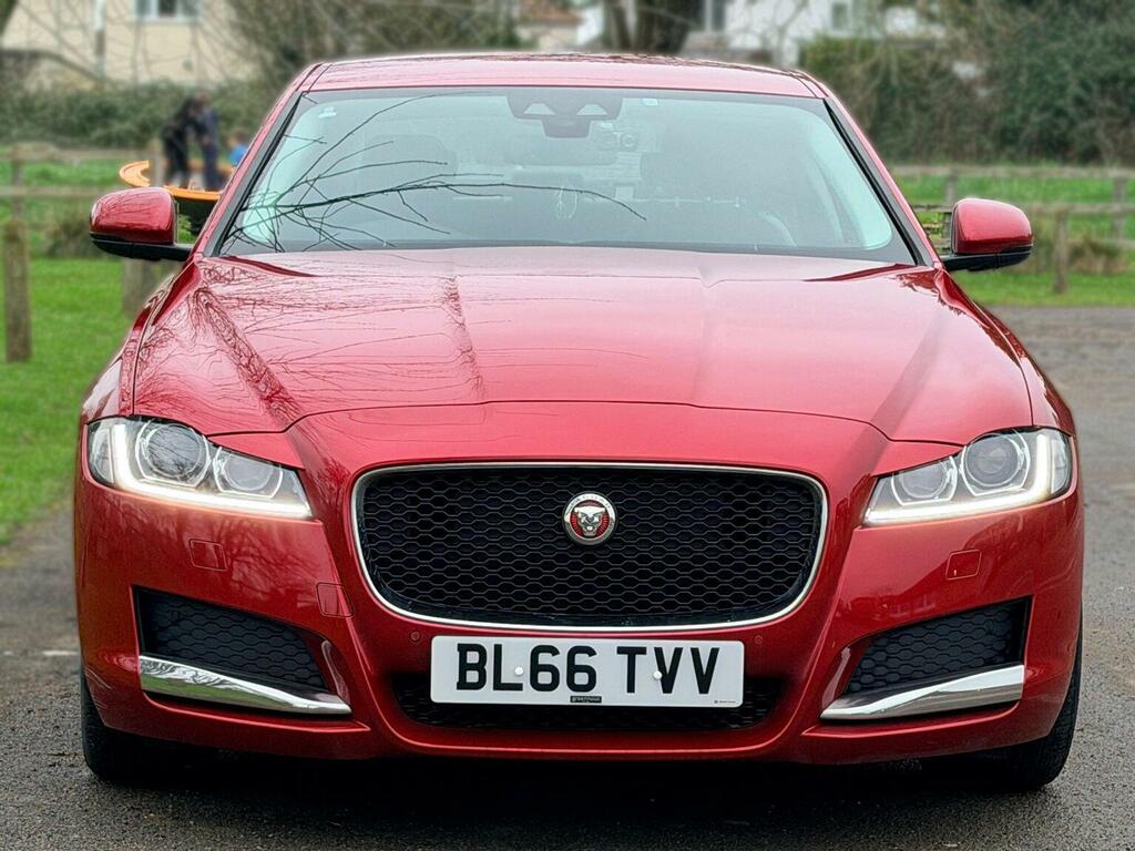 Jaguar XF Saloon 2.0D Prestige Euro 6 Ss 20166 BL66TVV Red #2