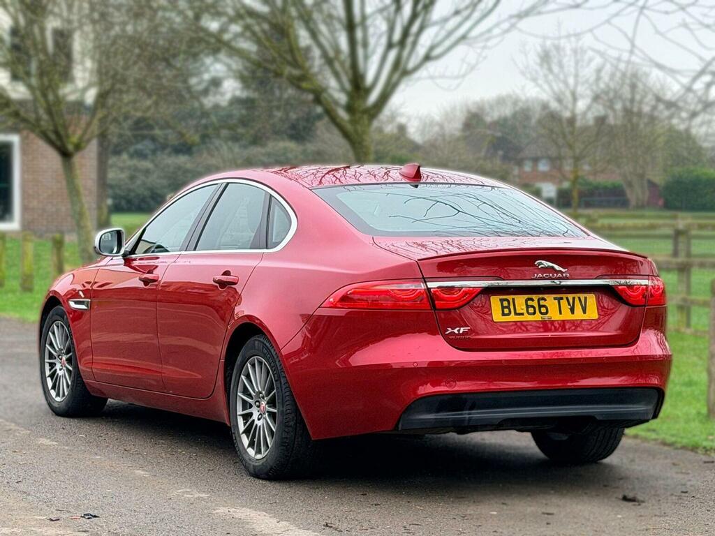 Jaguar XF Saloon 2.0D Prestige Euro 6 Ss 20166 BL66TVV Red #4