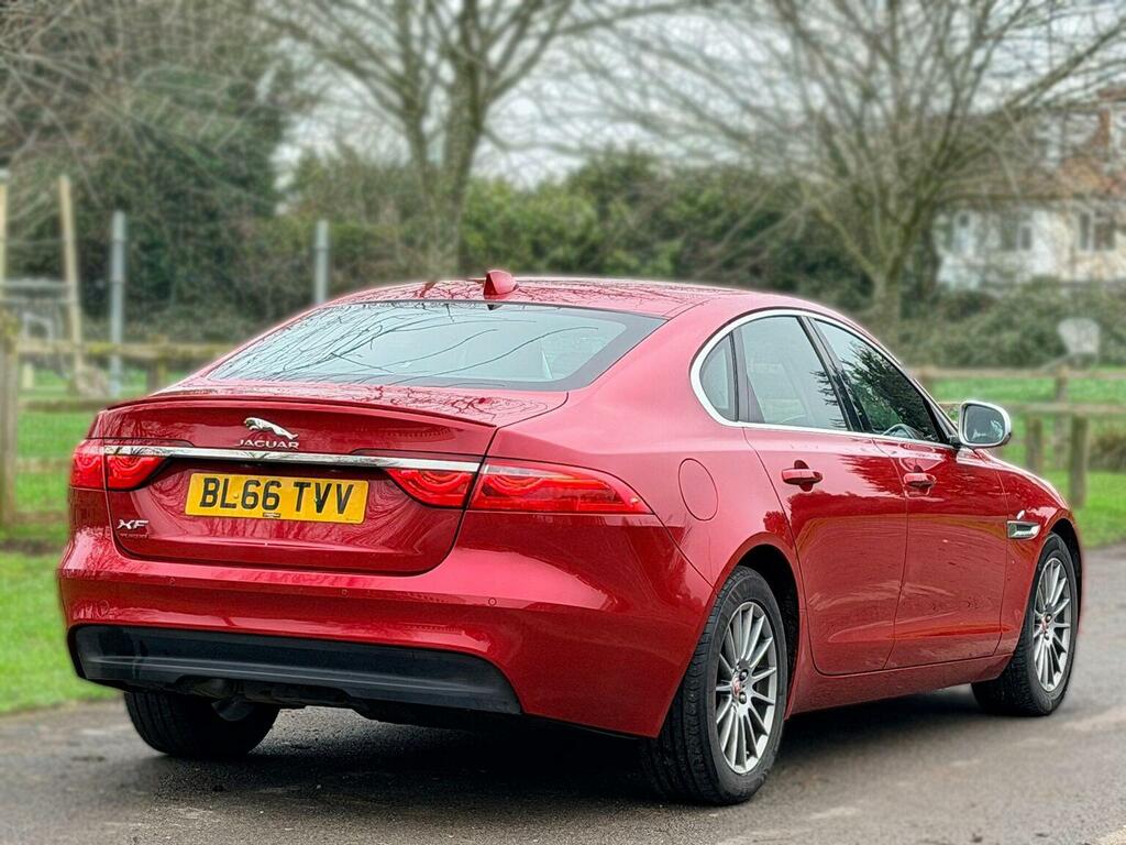 Jaguar XF Saloon 2.0D Prestige Euro 6 Ss 20166 BL66TVV Red #6