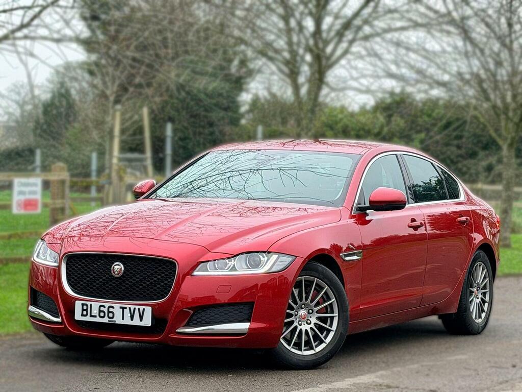 Jaguar XF Saloon 2.0D Prestige Euro 6 Ss 20166 BL66TVV Red #3