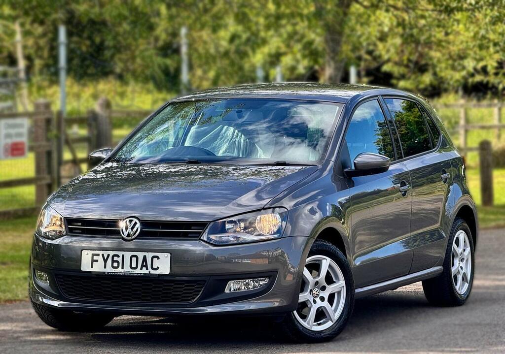 Volkswagen Polo Hatchback 1.2 Moda Euro 5 201161 FY61OAC Grey #3