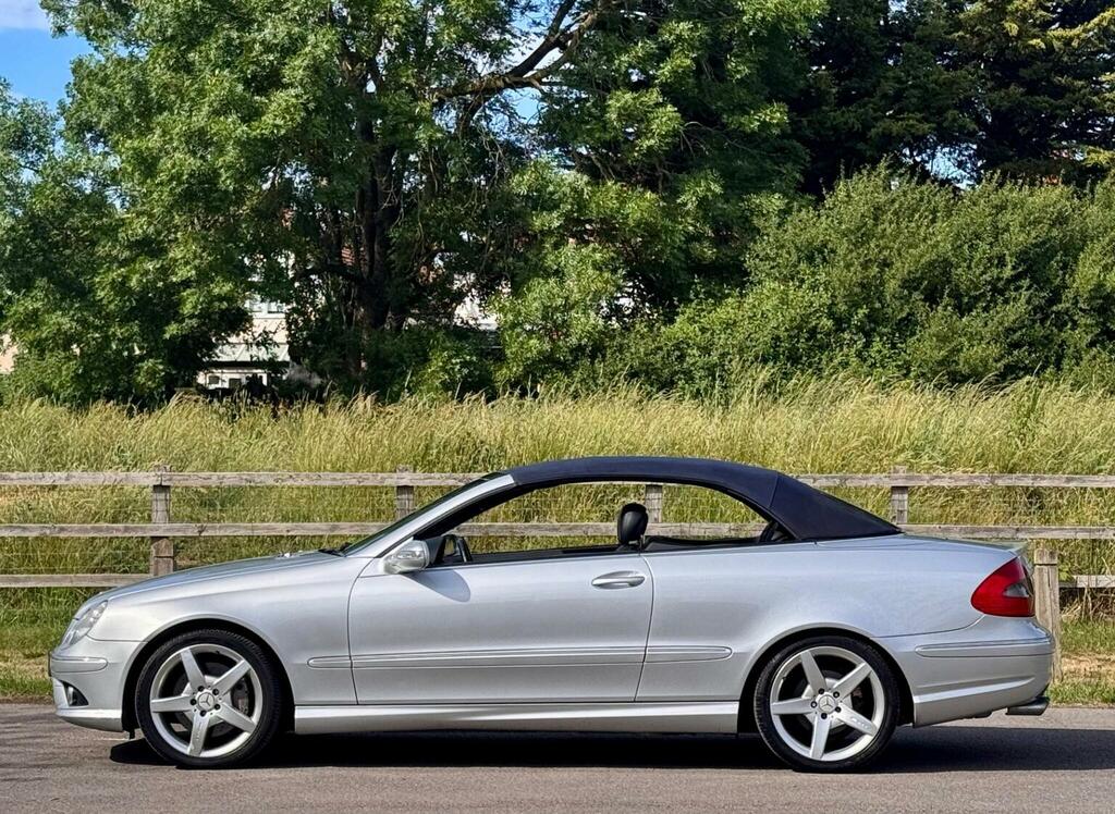 Mercedes-Benz CLK Clk Silver #9