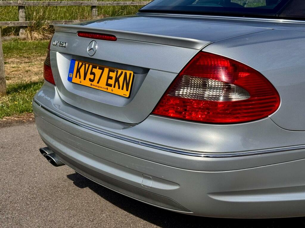 Mercedes-Benz CLK Clk Silver #30