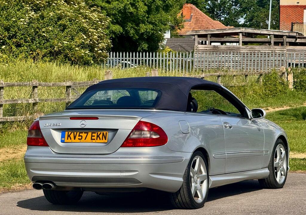 Mercedes-Benz CLK Clk Silver #15