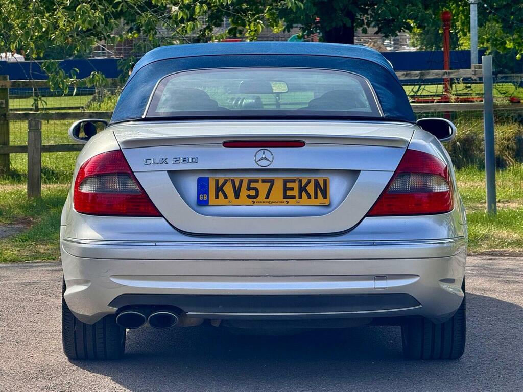 Mercedes-Benz CLK Clk Silver #11