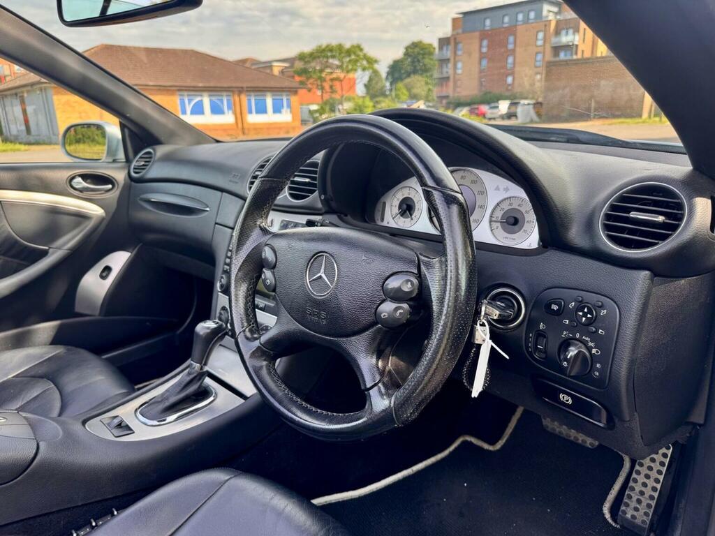 Mercedes-Benz CLK Clk Silver #16