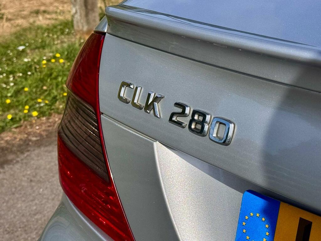 Mercedes-Benz CLK Clk Silver #33
