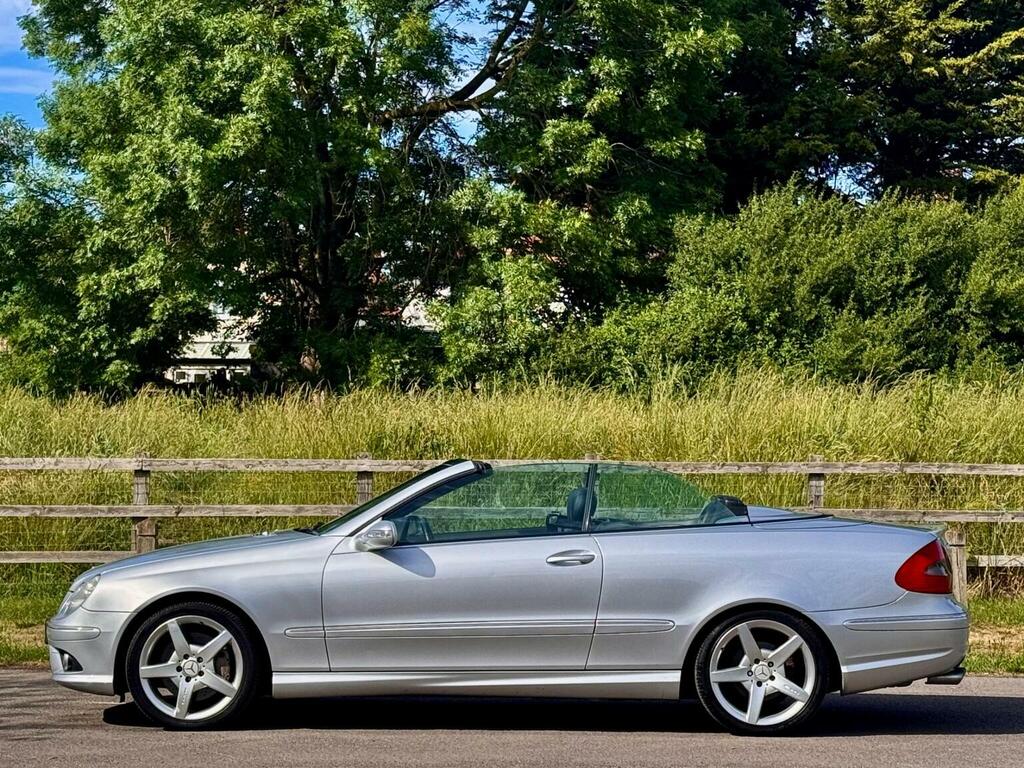 Mercedes-Benz CLK Clk Silver #8