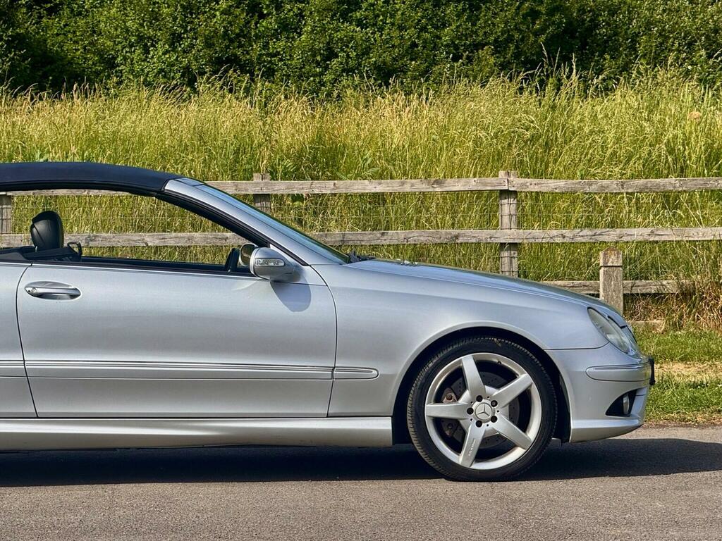 Mercedes-Benz CLK Clk Silver #12