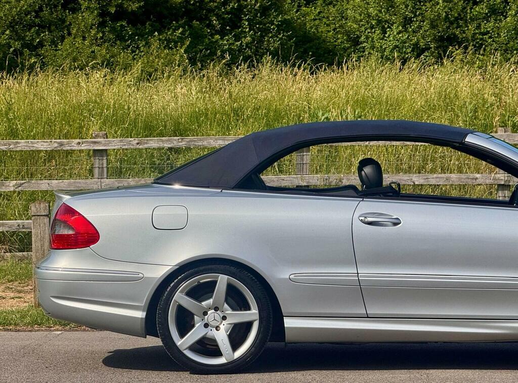Mercedes-Benz CLK Clk Silver #24