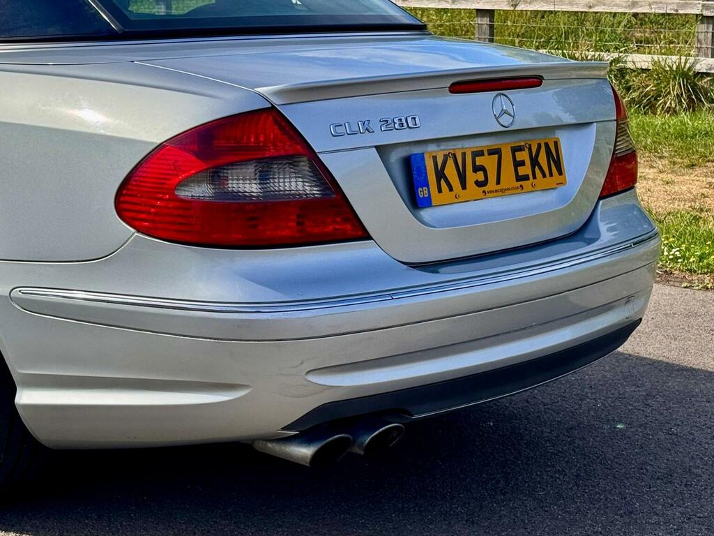 Mercedes-Benz CLK Clk Silver #29