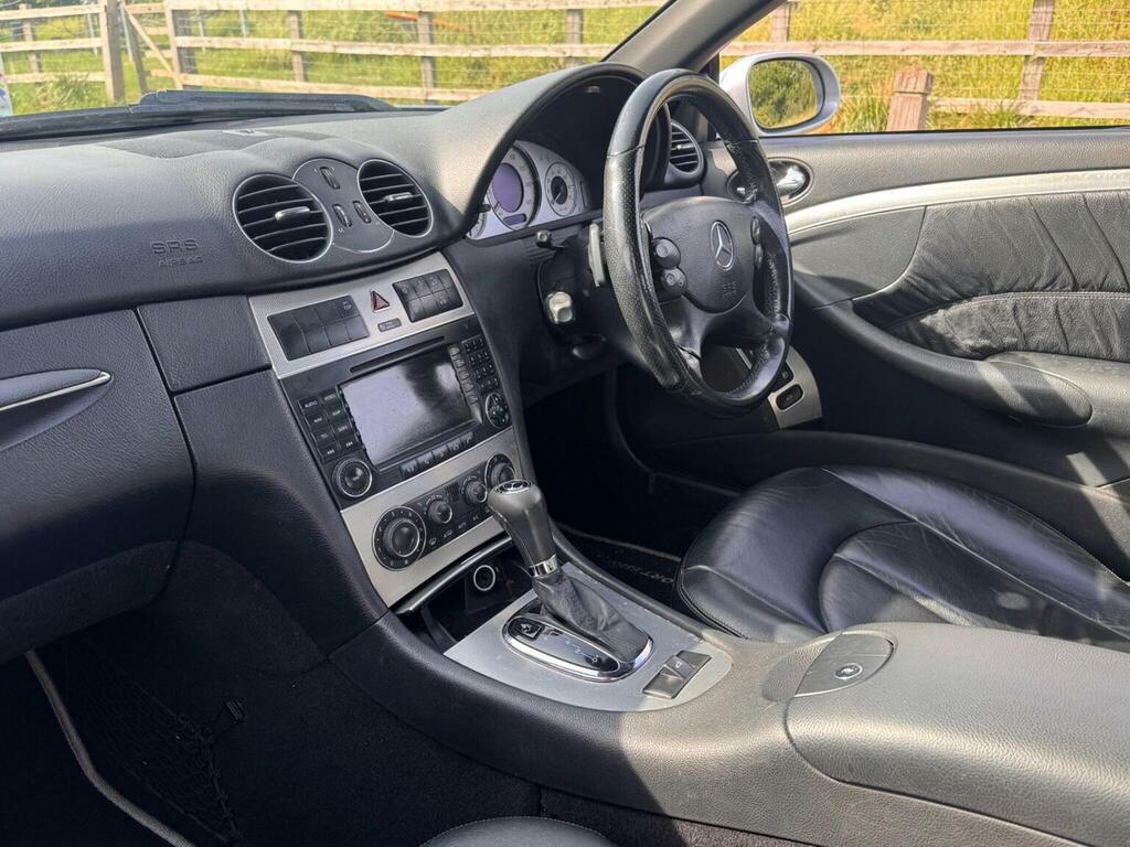 Mercedes-Benz CLK Clk Silver #17