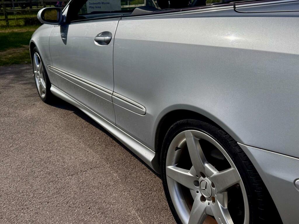 Mercedes-Benz CLK Clk Silver #32