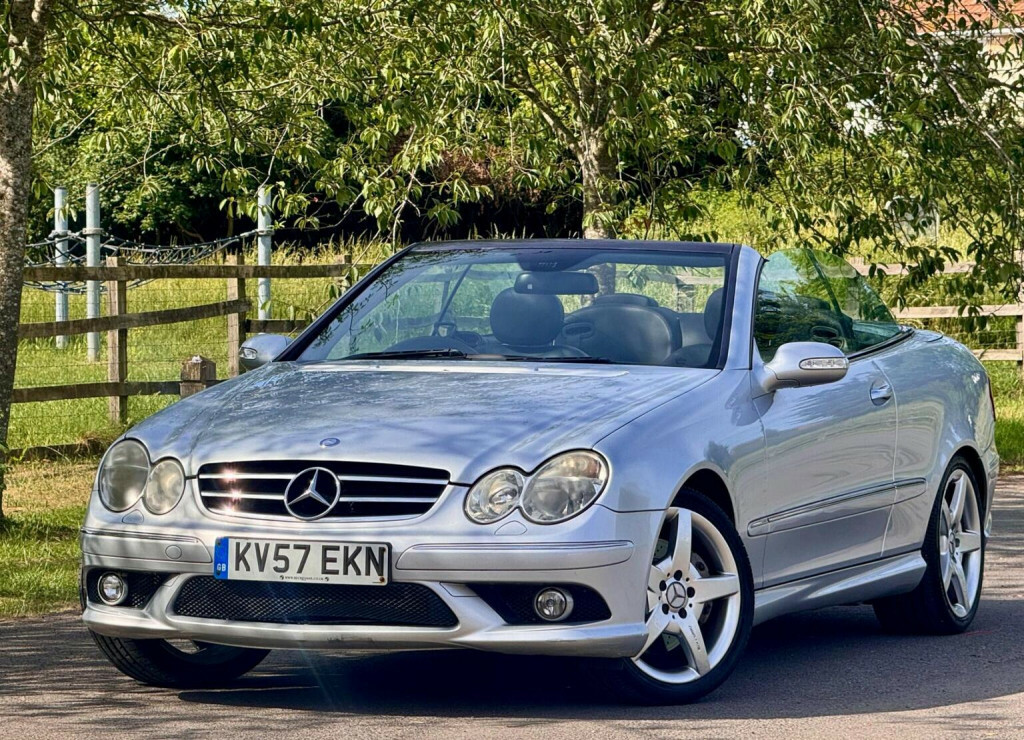 Mercedes-Benz CLK Coupe Silver #36