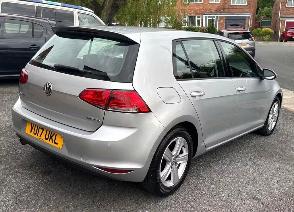 Volkswagen Golf Hatchback 1.0 Tsi Match Edition Bluemotion Euro 6 VU17UKL Silver #3