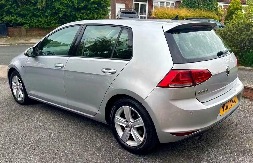 Volkswagen Golf Hatchback 1.0 Tsi Match Edition Bluemotion Euro 6 VU17UKL Silver #2