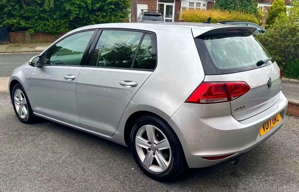 Volkswagen Golf Hatchback 1.0 Tsi Match Edition Bluemotion Euro 6 VU17UKL Silver #5