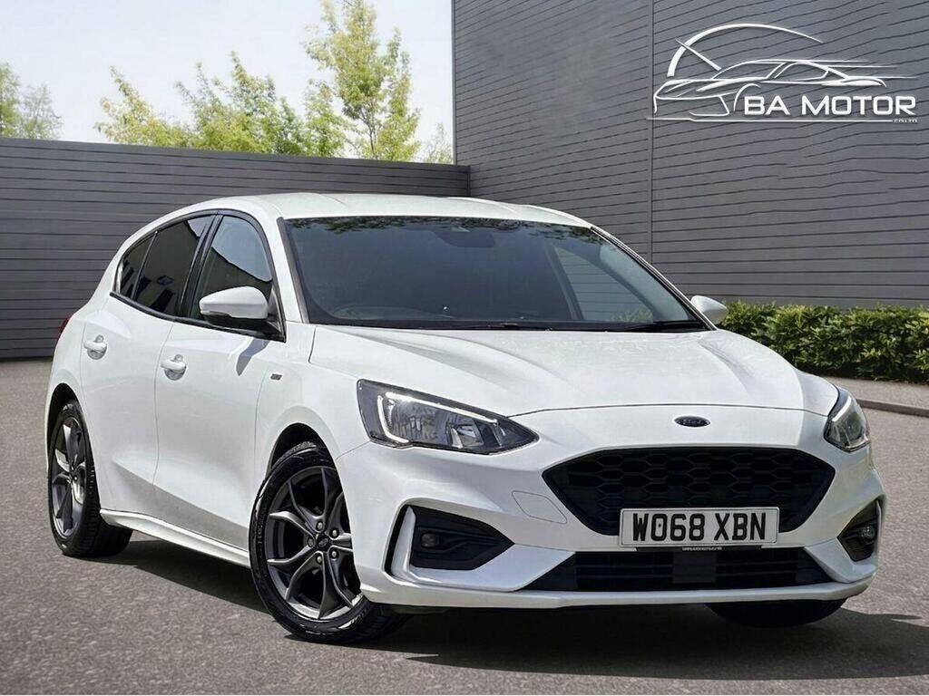 Ford Focus Hatchback 1.5T Ecoboost St-line Euro 6 Ss WO68XBN White