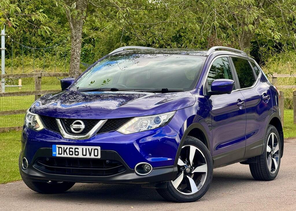 Nissan Qashqai Suv 1.2 Dig-t N-connecta 2Wd Euro 6 Ss 201 DK66UVO Blue #3