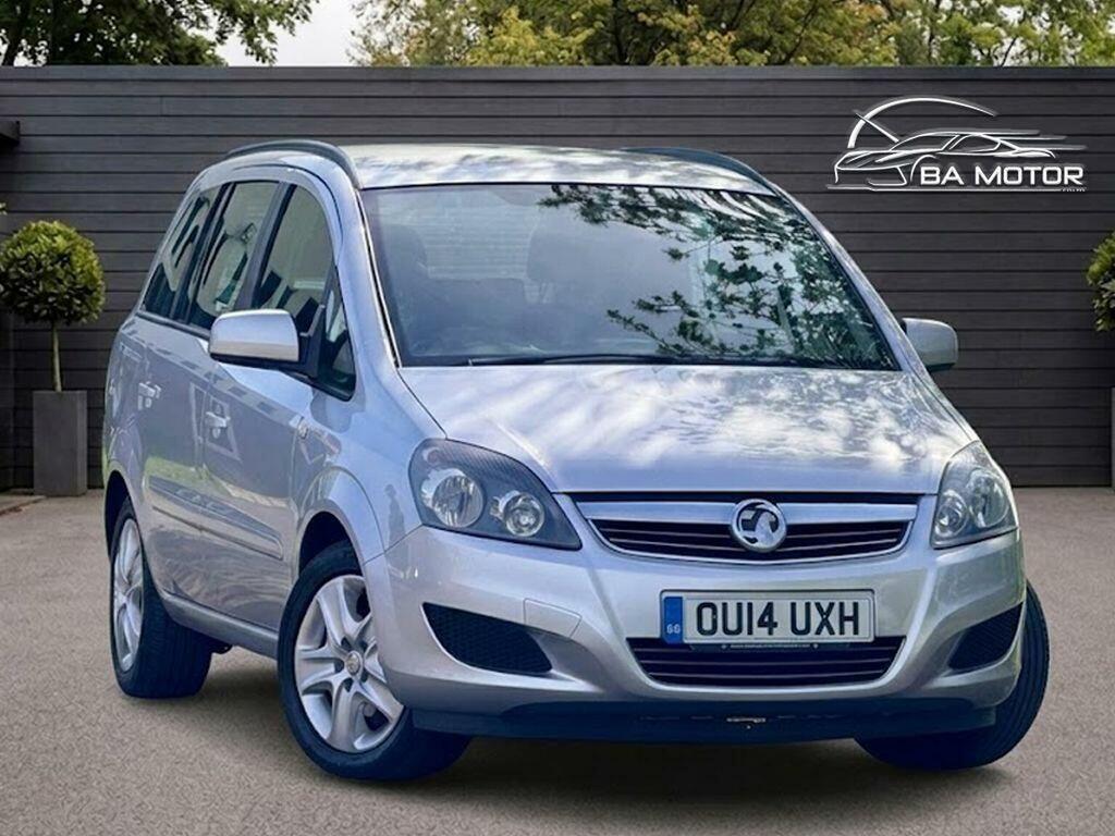 Vauxhall Zafira 1.8 16V Exclusiv Euro 5 Silver