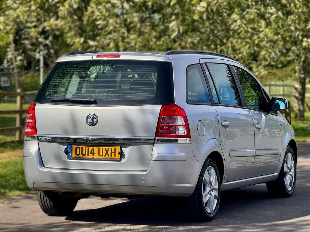 Vauxhall Zafira 1.8 16V Exclusiv Euro 5 Silver #6
