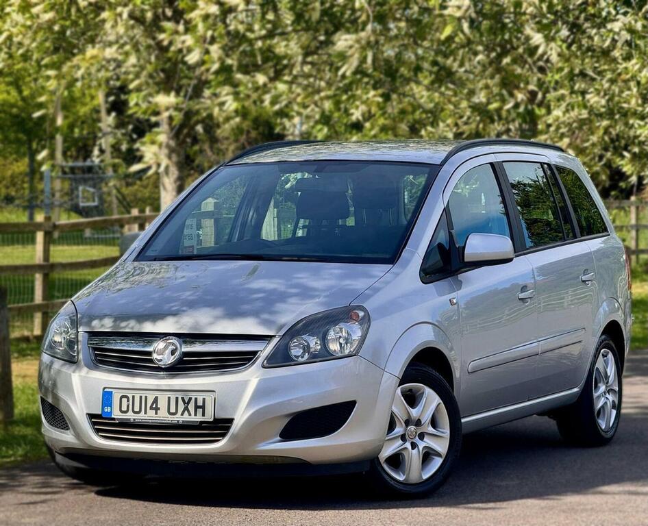 Vauxhall Zafira 1.8 16V Exclusiv Euro 5 Silver #3