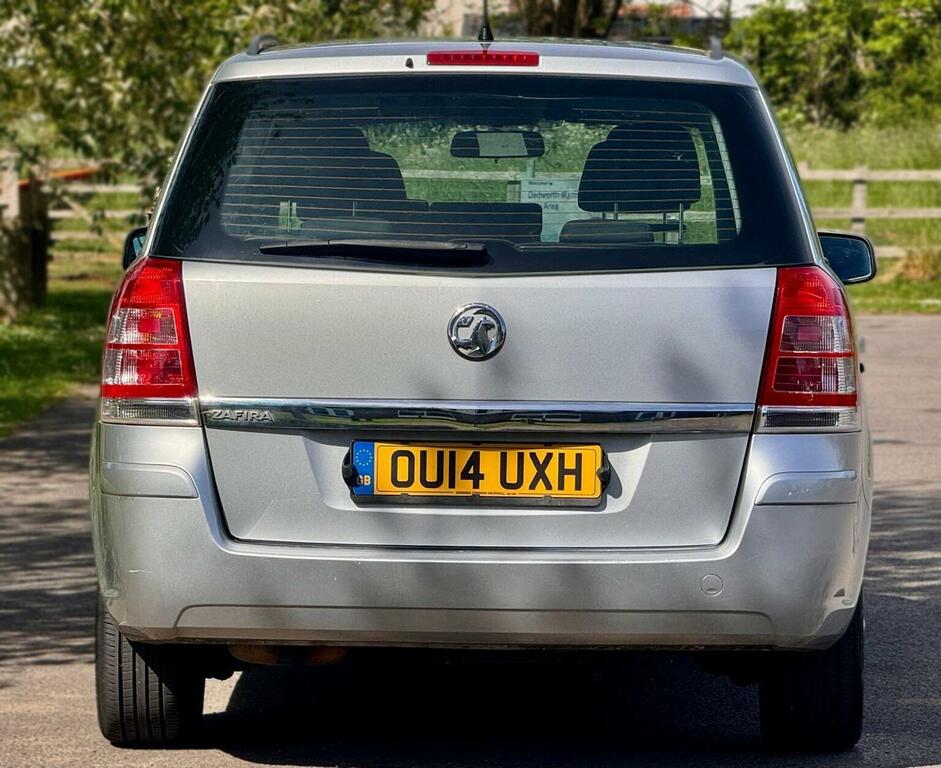 Vauxhall Zafira 1.8 16V Exclusiv Euro 5 Silver #5