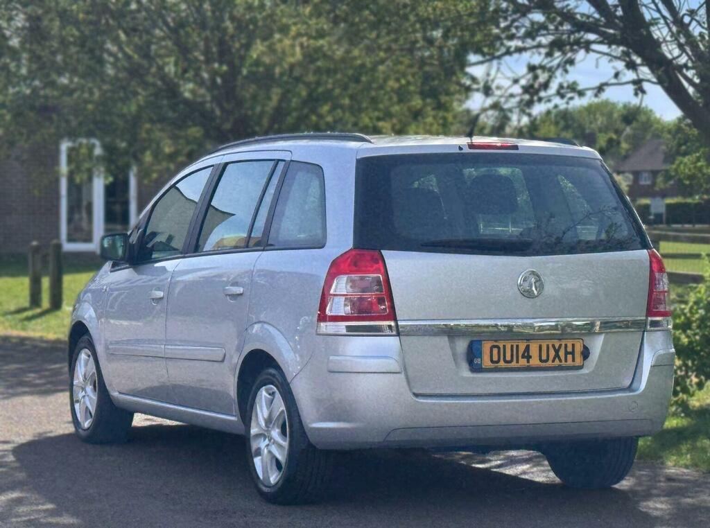 Vauxhall Zafira 1.8 16V Exclusiv Euro 5 Silver #4