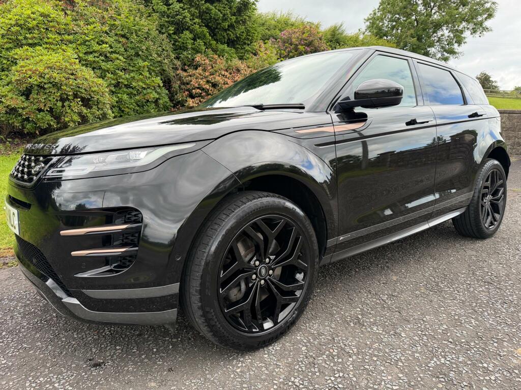 Land Rover Range Rover Evoque 2.0 D180 R-dynamic Se 4Wd Euro 6 Ss MF69NLC Black #4