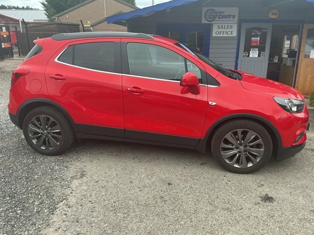 Vauxhall Mokka X 2018 1.4I Turbo Ecotec Elite Nav Suv Ma SA68KFE Red #3