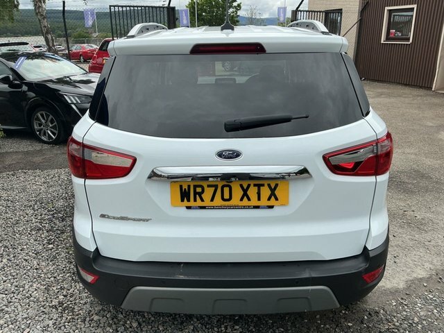 Ford Ecosport 2020 1.0T Ecoboost Gpf Titanium Suv Man WR70XTX White #4