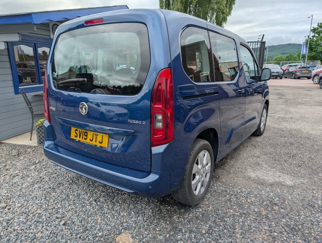 Vauxhall Combo Life 2019 1.5 Turbo D Blueinjection Energy Mpv Dies Blue #3