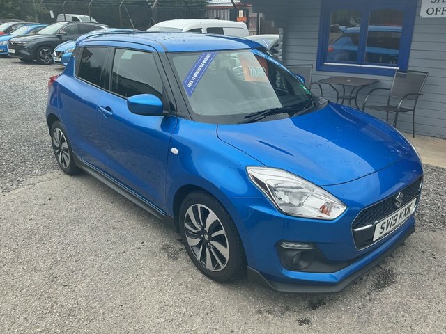Suzuki Swift 2019 1.2 Dualjet Attitude Hatchback Man Blue #2