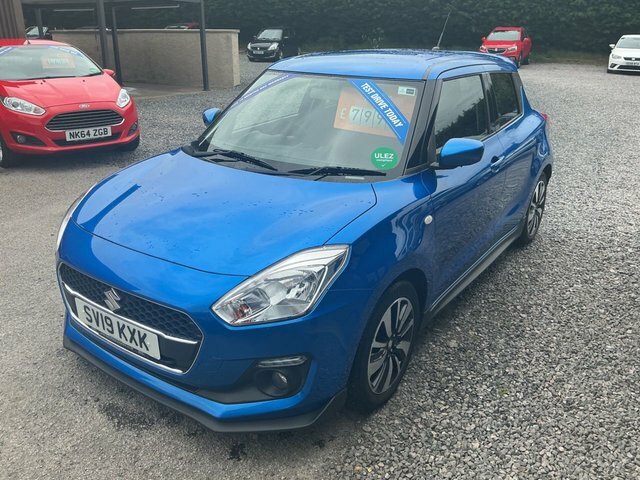 Suzuki Swift 2019 1.2 Dualjet Attitude Hatchback Man Blue #6