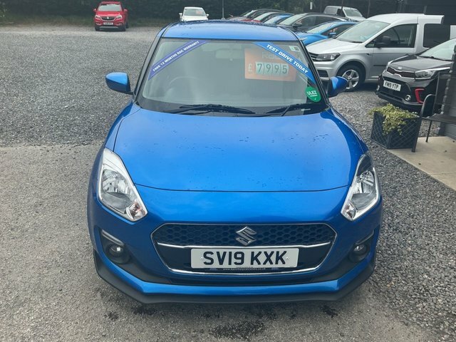 Suzuki Swift 2019 1.2 Dualjet Attitude Hatchback Man Blue #3