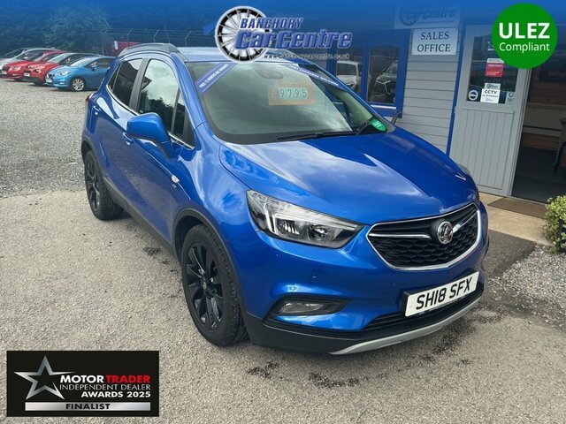 Vauxhall Mokka X 2018 1.4I Turbo Elite Nav Suv Euro Blue