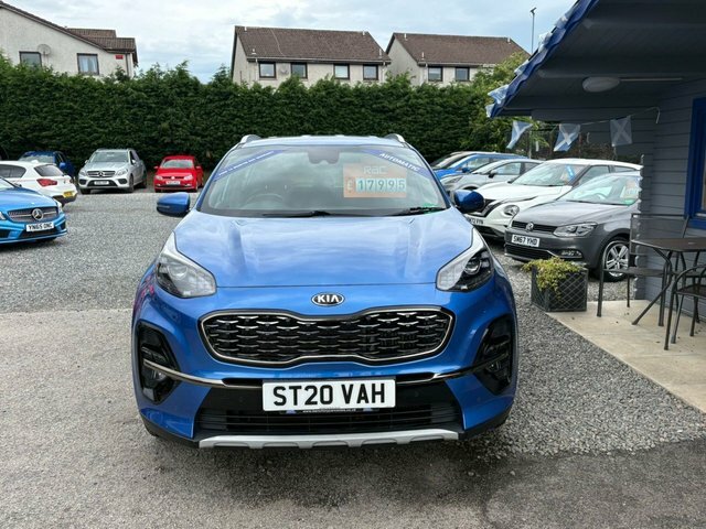 Kia Sportage 2020 1.6 T-gdi Gt-line Suv Dct Awd Euro Blue #2