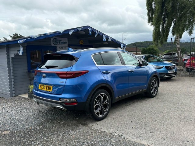 Kia Sportage 2020 1.6 T-gdi Gt-line Suv Dct Awd Euro Blue #4