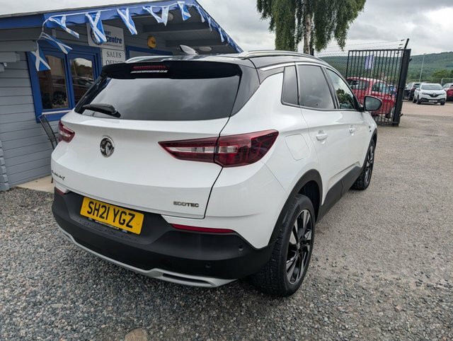 Vauxhall Grandland X 2021 1.2 Turbo Griffin Edition Suv Manu White #3