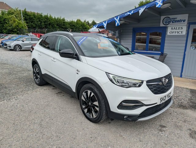 Vauxhall Grandland X 2021 1.2 Turbo Griffin Edition Suv Manu White