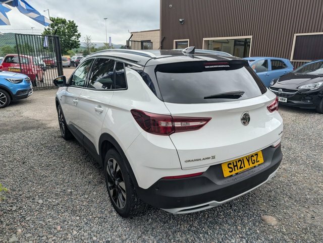 Vauxhall Grandland X 2021 1.2 Turbo Griffin Edition Suv Manu White #5