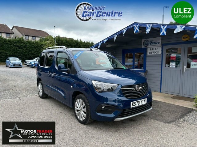 Vauxhall Combo Life 2020 1.2 Turbo Elite Mpv Euro 6 S Blue
